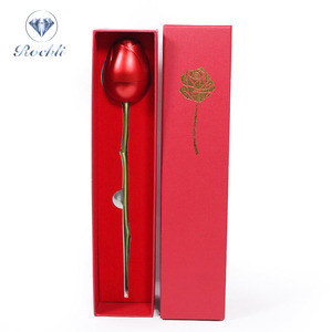 Hộp Trang Sức Đóng Gói Quà Tặng Bông Tai Vòng Cổ Hộp Nhẫn Giấy Cứng Hình Hoa Hồng Nhỏ Tùy Chỉnh Sang Trọng Bán Buôn Sinh Thái Sang Trọng Kèm Hộp Quà Tặng - Product Image 1