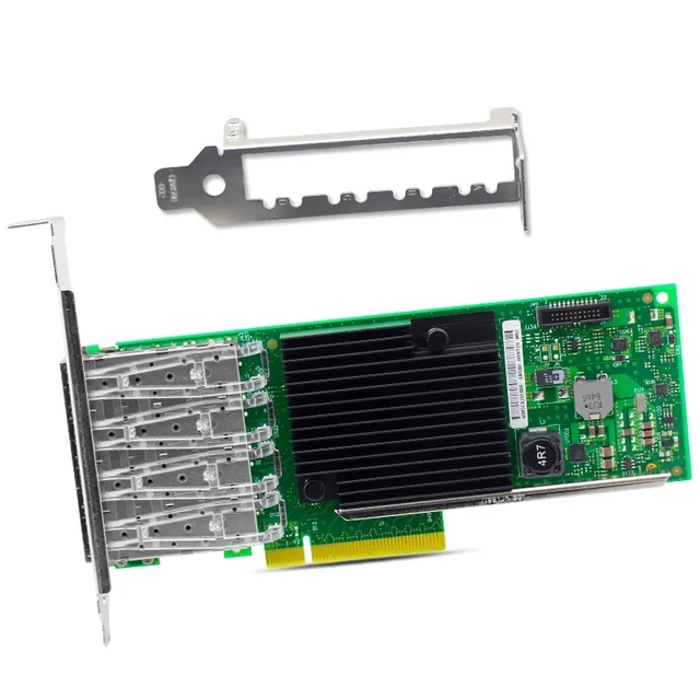 For Intel X710-DA4 FH Network Card 10Gb PCIe 3.0 x8 10G Quad Ethernet SFP+ NIC DDJKY