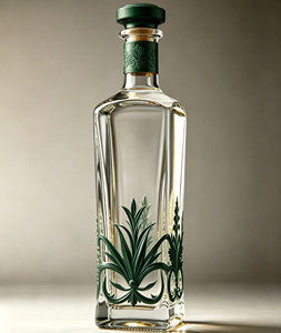 Bouteilles <span class=keywords><strong>de</strong></span> <span class=keywords><strong>liqueur</strong></span> en verre transparent avec logo personnalisé, 375 ml et 750 ml, bouteilles en verre vides avec bouchon en liège pour la vodka, le gin, le <span class=keywords><strong>rhum</strong></span>, la tequila, les spiritueux - Product Image 3