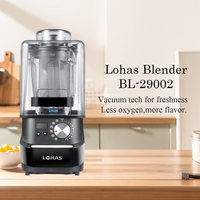 Lohas Commerciële Vacuümblender Intelligente Variabele Snelheid Drankmixer Voedselverwerkingsapparatuur voor Cafés