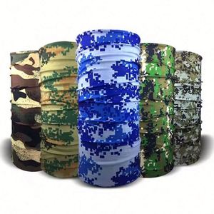 Écharpe tubulaire multifonctionnelle sportive 100% coton sans couture - Product Image 2