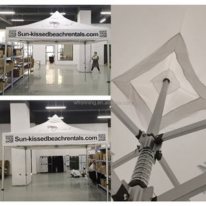 Mercado al aire libre, marco de aleación de aluminio pesado, tienda de feria comercial para bienes raíces, promoción al aire libre para cabinas de exposición - Product Image 4