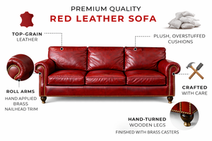 Canapé 3 places élégant avec structure en bois robuste, sièges rembourrés confortables, design élégant, parfait pour le salon, la chambre à coucher - Product Image 2