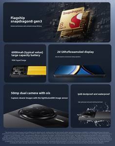 POCO F7 Pro Versión 50MP, Teléfono con Cámara de Largo Alcance, Snapdragon 8+, Pantalla AMOLED de 120Hz, Batería Grande de 5300mAh, CDMA, Nuevo - Product Image 5