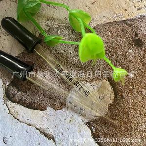 Pipeta cuentagotas graduada de vidrio Pomeranian de 1 ml con punta de goma recta para uso en laboratorio con aceites esenciales - Product Image 1