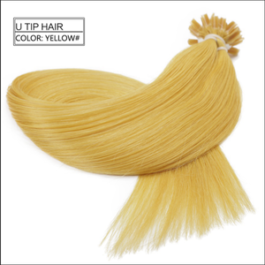 ต่อผมแท้ Utip แบบเวอร์จิ้น เรมี่  เคราตินบอนด์  ไฮไลท์สีบาเลยาจ  สีพีอาโน สำหรับร้านทำผมมืออาชีพ  ขายส่งสำหรับร้านค้า - Product Image 2