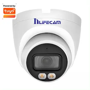 5.0MP TuyaスマートAPPメタル屋内IPカメラWIFI POEIPドームネットワークカメラワイヤレスセキュリティカメラ