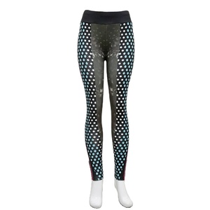 Mallas deportivas de gimnasio para mujer, Leggings de Yoga ajustados de cintura alta activa, envío directo - Product Image 1