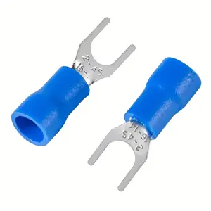 Free sample provide, high quality type blue color cable wire connectors, insulated spade terminals