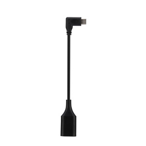 อะแดปเตอร์ OTG แบบมุมขวา 90 องศา USB 3.1 ประเภท C สำหรับโทรศัพท์มือถือที่มีการเชื่อมต่อแบบเสียบปลั๊กด้วยวัสดุ ABS - Product Image 4