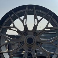 Roues de voiture de course forgées de 19 à 22 pouces Faux verrouillage central personnalisé 40mm Nouvel alliage d'aluminium Parfait pour BMW Mercedes Audi pour Porsche