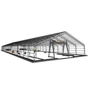 Edificio de Almacén o Taller con Estructura de Acero Aislada con Panel Sándwich Prefabricado - Product Image 3