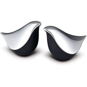 Juego de Salero y Pimentero de Acero Inoxidable, Diseño Moderno, para Cocina - Product Image 1