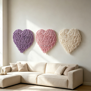 Decoración de Pared con Diseño Artístico Francés en Forma de Corazón, con Perlas Checas y Letras Personalizables para Decoración <span class=keywords><strong>del</strong></span> Hogar y Ocasiones Especiales - Product Image 3