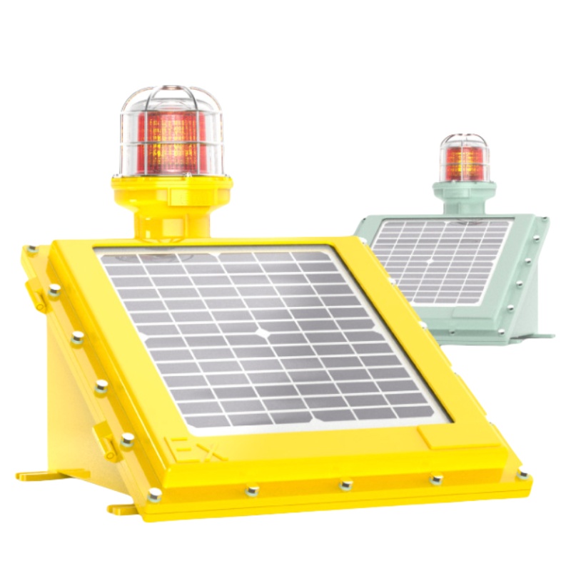 ATEX огнестойкий 20 Вт DC12V интеллектуальный контроль GPS Синхронизация на солнечных батареях светодиодная Взрывозащищенная сирена сигнальная лампа