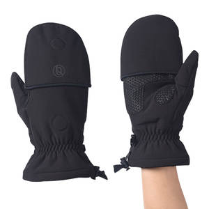 Mitaines convertibles sans doigts pour la pêche sur glace par temps froid Gants longs d'hiver pour hommes et femmes Gants de protection solaire <span class=keywords><strong>UV</strong></span> - Product Image 2