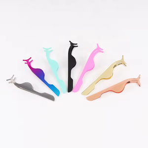 ที่ดัดขนตาสแตนเลส HQ Mixed Proc Discount พร้อมที่ดัดขนตาปลอม แหนบดัดขนตา แหนบดัดขนคิ้ว ที่ช่วยดัดขนตาปลอม - Product Image 1