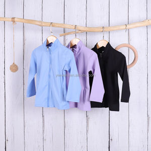 Grosir pakaian atletik anak-anak kualitas tinggi jaket olahraga Yoga Golf dengan set Legging - Product Image 2