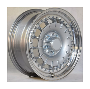 BK forjado 3 piezas 5X112 rueda 16 17 18 pulgadas llanta aleación rueda de coche estilo <span class=keywords><strong>Barock</strong></span> para Mercedes Benz Clase S w108 w109 w114 W123 450SL - Product Image 1