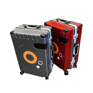 חדש מסוגנן 20 אינץ 20 אינץ 'מטען tsa מנעול PC לעלות גלגול מתגלגל אלומיניום/abs חומר לשאת-על מזוודה למטוס - Product Image 6