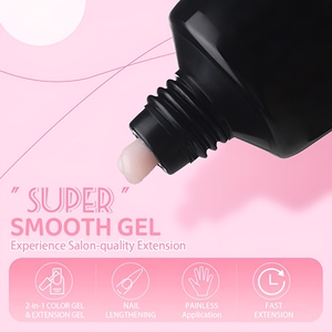 TRIONE 30g/60g Gel polyacrylique pour <span class=keywords><strong>extension</strong></span> d'ongles, gel transparent naturel, gel solide de couleur, gel dur pour la construction, séchage rapide, gel UV acrylique, vente en gros - Product Image 3