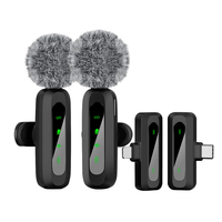 Microphone sans fil USB 2,4 GHz mini-cravate pour interview, prise en charge du plug-and-play, idéal pour discours et diffusion en direct - Vente en gros