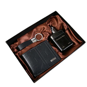 Men's Fragrance Wallet Gift <b>Set</b> 50ml Eau De Toilette <b>Spray</b> Business Gift For Him - Product Image 4