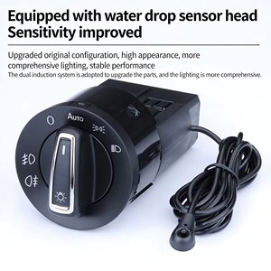 Interrupteur de phare automatique ZhenAo ABS+PC de haute qualité pour VW Golf 6/7 POLO Bora Jetta Sagitar MK4 Magotan <span class=keywords><strong>OLIVER</strong></span> 1 an - Product Image 1