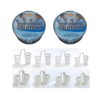Dilatateurs nasaux en silicone de qualité médicale OEM/ODM en gros, pince nasale anti-ronflement en silicone pour améliorer le sommeil et corriger les problèmes respiratoires