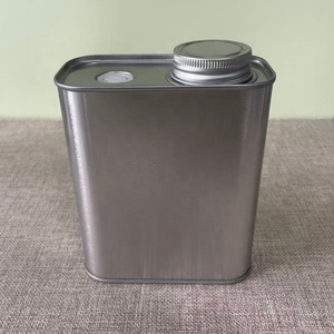 Latas Cuadradas de Metal para Café en Grano de 250g, L115*W60*H135mm, con Tapa de Rosca, Envase Rectangular de Hojalata para Alimentos - Product Image 2