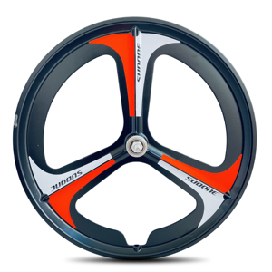 Nueva Llegada, Rueda de Bicicleta de Montaña HWTT W03/6 de 6 Radios, Aleación de Magnesio, con Llanta de 26 Pulgadas y Sistema de Frenos de Disco - Product Image 3