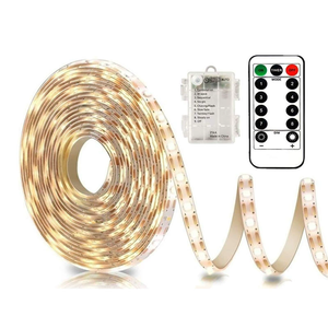 RGB <strong>led</strong> strip DC5V SMD5050 <strong>LED</strong> flexible waterproof light battery power supply with remote control <strong>TV</strong> decoration lights light - Product Image 4