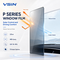 Film pour vitres de voiture, film teinté pour vitres de voiture, film nano-céramique, isolation thermique, protection UV, contrôle solaire, vente en gros d'usine