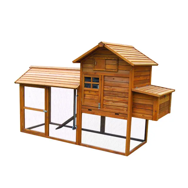 グリーンアスファルト屋根金属ペットケージ木製卵産卵大ラン群れアヒル安い販売巣箱ブロイラー鶏小屋