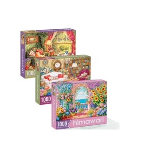 Flowerhouse - Rompecabezas de 1000 Piezas con Tacto de Terciopelo, Escena de una Habitación con Flores, Rompecabezas para Adultos - Product Image 3
