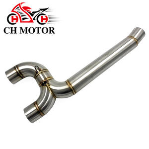 Système d'échappement complet pour <span class=keywords><strong>moto</strong></span>, tuyau intermédiaire, accessoires de liaison, <span class=keywords><strong>moto</strong></span> pour Yamaha <span class=keywords><strong>FZ6</strong></span> FZ6N Escape <span class=keywords><strong>Moto</strong></span> 2004-2009 Oui - Product Image 1