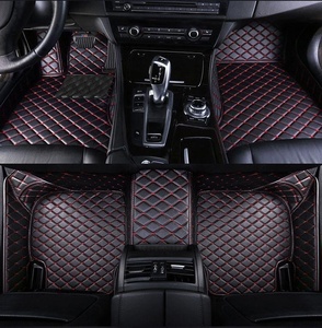 Tapis de sol de voiture de haute qualité, tapis de voiture universels en cuir à double couche, uniquement pour l'avant, pour <span class=keywords><strong>Audi</strong></span> - Product Image 4