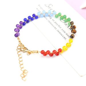 Wholesale Hand-woven Crystal <strong>Agate</strong> <strong>Beads</strong> Green Aventurine Amethyst Bracelets with Adjustable Sizes Fashionable Jewelry Ornaments - Product Image 3