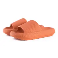 Custom Logo Thick-Soled Non-Slip EVA Slippers for Women