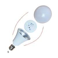 Usine chinoise E27 B22 support ampoule Led bon marché 3w 5w 7w 9w 12w 15w 18w 24w ampoule LED automatique à haute luminosité SKD CKD ampoule LED