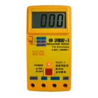 Digital Insulation Resistance Tester Auto Range Megohmmeter PC27 Series Insulation Testing Meter For Electrical Equipment