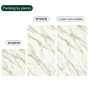 Papel de Contacto de mármol moderno, <span class=keywords><strong>resistente</strong></span> al <span class=keywords><strong>calor</strong></span>, impermeable, autoadhesivo, ecológico, pegatina de PVC, encimeras de <span class=keywords><strong>cocina</strong></span>, sala de estar - Product Image 4