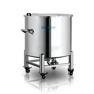 CYJX 100l 200l 300l 500l 1000l 1500l 2000l Stainless Steel Movable Storage Tank For Sale