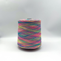 Fil hyperbolique recyclé écologique de haute qualité, 75 % acrylique, 25 % nylon, fil fantaisie à haute ténacité avec motif torsadé floral