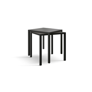 Mesa Cuadrada Giorgia 70x70 cm con Tapa de Hierro y Base de Hierro para Uso en Restaurantes al Aire Libre - Product Image 1
