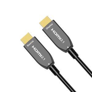 كابل HDMI V2.1 عالي السرعة فائق السرعة من Justlink 20 K و 8K و 60Hz و 4K و Hz و <span class=keywords><strong>AOC</strong></span> من الألياف البصرية للذكور إلى كابل HDMI للكمبيوتر الشخصي - Product Image 1
