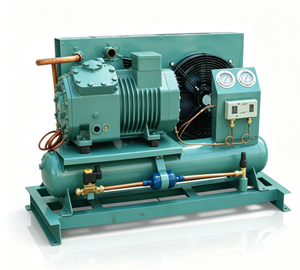Unità di Refrigerazione Esterna a Pistone per Basse Temperature, Raffreddata ad Aria, Unità Compressore per Refrigerazione Aperta e Celle Frigorifere - Product Image 1