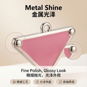 จี้ดีไซน์เนอร์เสน่ห์เครื่องประดับจี้โลหะผสมสำหรับพวงกุญแจต่างหูสร้อยข้อมืออุปกรณ์ DIY - Product Image 2