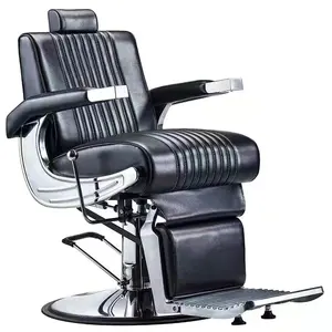 Equipamentos profissionais do fabricante móveis salão de beleza barbeiro cadeiras homens velhos