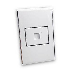 米国標準シングルコンセント電気ソケットユニバーサルタイプPCプレート<span class=keywords><strong>RJ45</strong></span> LAN TEL 118 * 72mmウォールプラグ & ソケット - Product Image 5